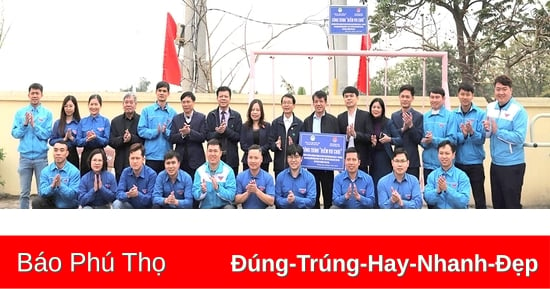 Bàn giao công trình “Điểm vui chơi”