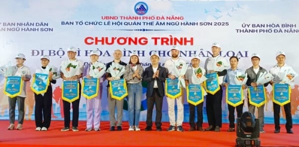 Đi bộ vì hòa bình nhân loại tại Đà Nẵng: lan tỏa tinh thần đoàn kết, yêu thương