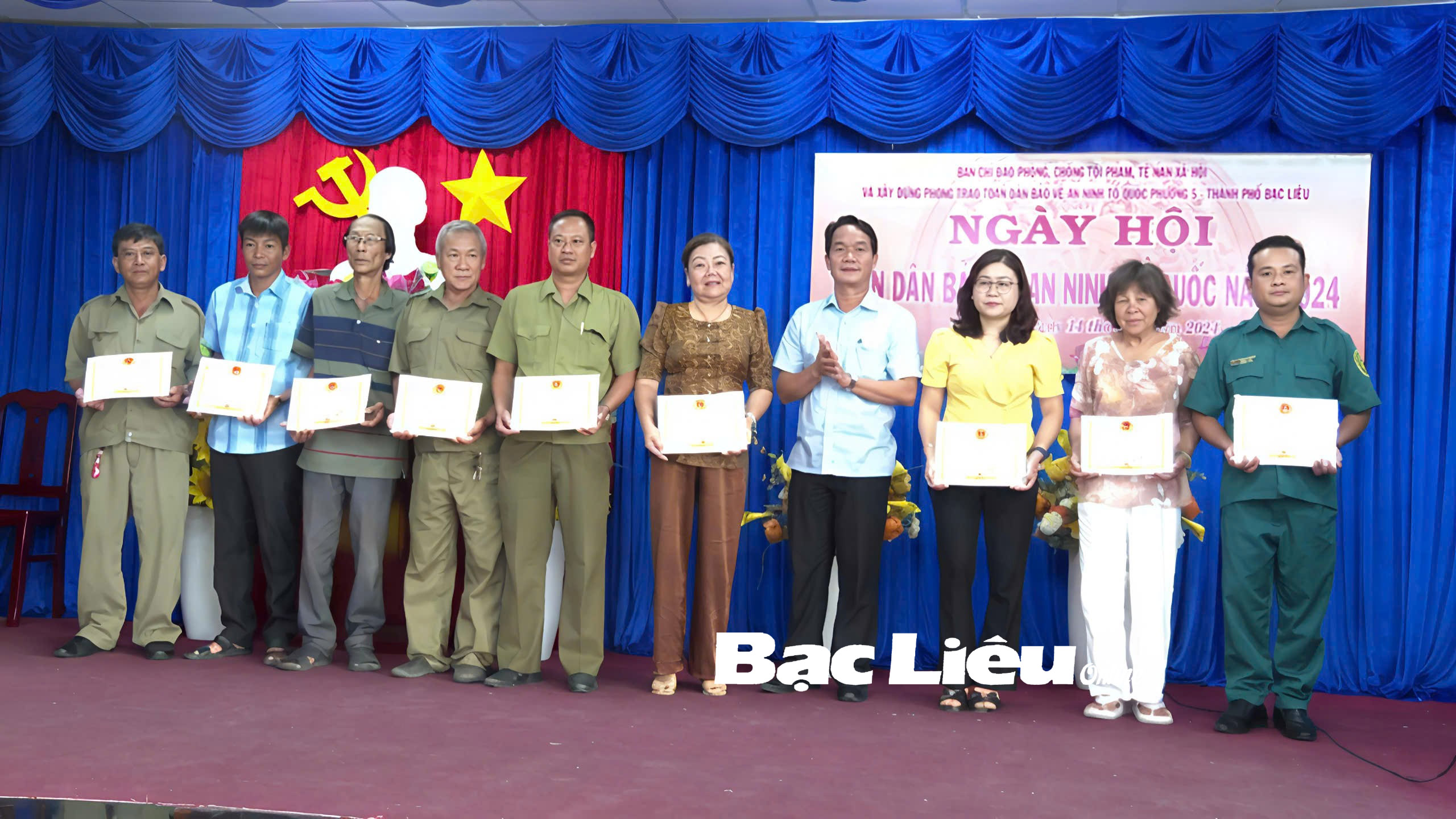 Giữ vững, xây dựng 36 đơn vị điển hình về phong trào Toàn dân bảo vệ an ninh Tổ quốc