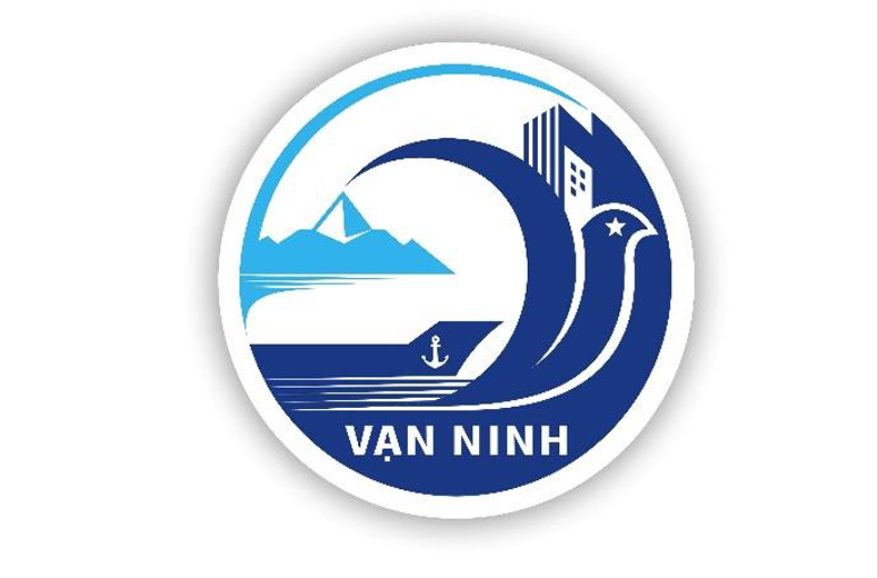 There are 10 works that won the contest to compose logos and songs about Van Ninh district.