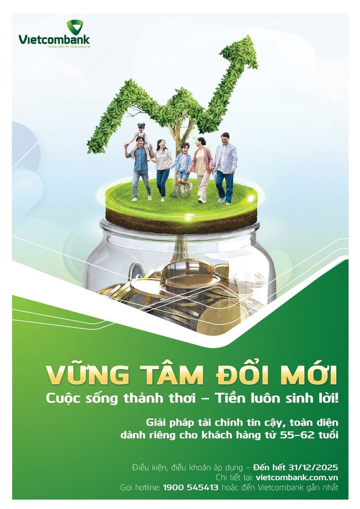 Giải pháp tài chính đặc biệt dành cho khách hàng từ 55 đến 62 tuổi