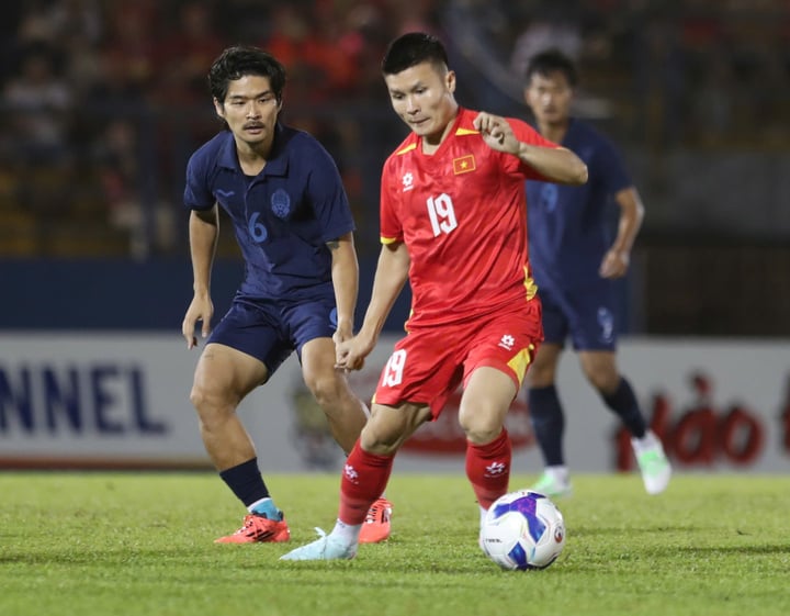 Die vietnamesische Mannschaft gewann gegen Kambodscha.