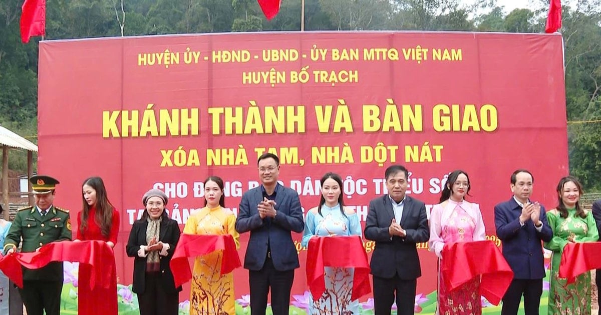 Quảng Bình phấn đấu đến tháng 8 hoàn thành xóa 2.154 nhà tạm, nhà dột nát