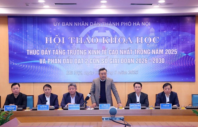 Mr. Tran Sy Thanh: Health check, 'CT scan' of Hanoi economy photo 3