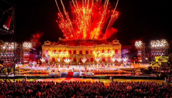 L'année nationale du tourisme de Hué 2025 s'ouvrira sur la rivière des Parfums avec un magnifique feu d'artifice