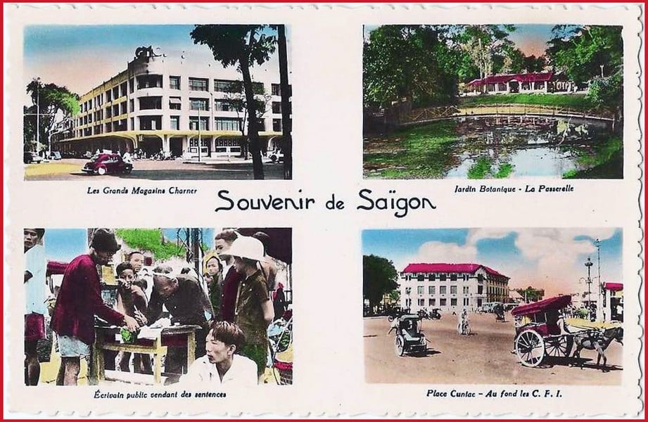 Extremely rare color photos of Saigon a century ago