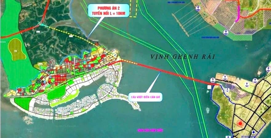 Can Gio Sea Bridge – Neues Symbol von Ho-Chi-Minh-Stadt in der Zukunft?