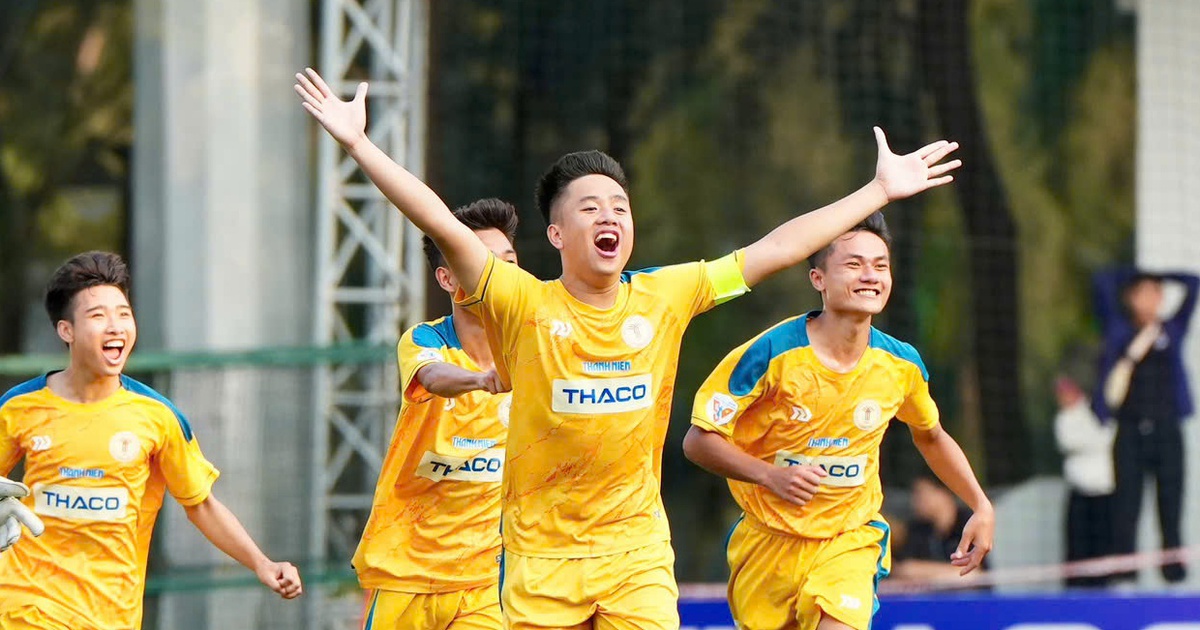 Ventaja especial para la Universidad de Cultura, Deportes y Turismo Thanh Hoa para soñar con superar la tabla de la 'muerte'