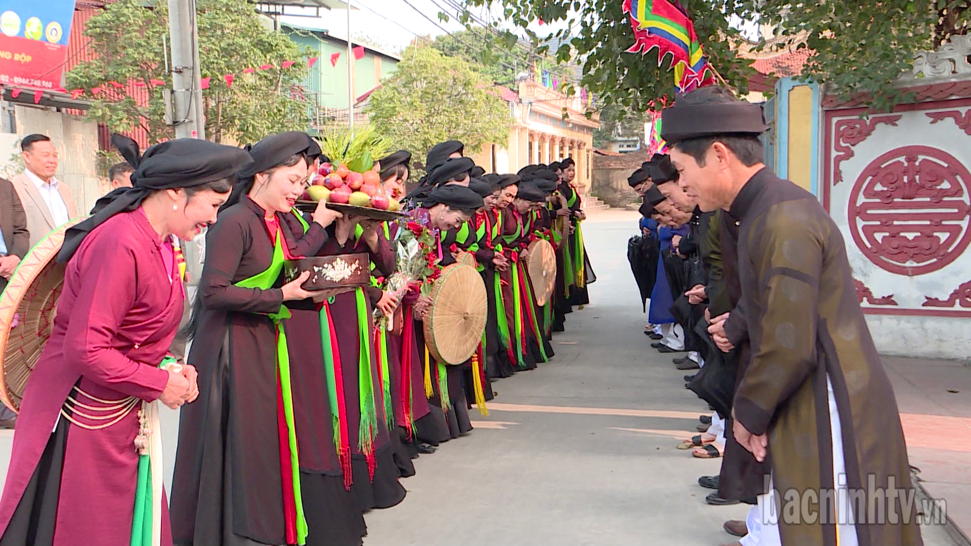 Yen Phong organise un échange de chants Quan Ho