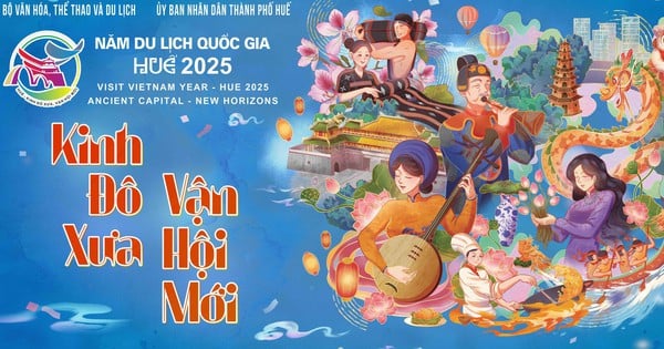 Announcing the official poster of National Tourism Year - Hue 2025