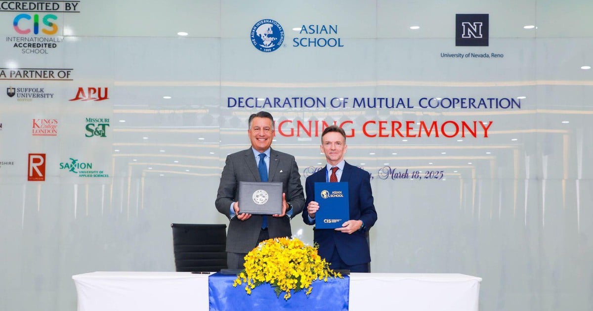 Asian International School signs cooperation agreement with University of Nevada, Reno