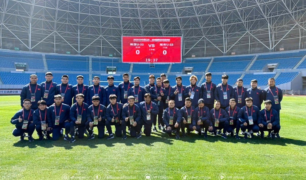 Aujourd'hui, l'équipe U22 Vietnam rencontre l'équipe U22 Corée