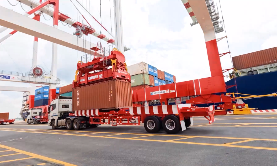 Long An entwickelt Richtlinien, um Container in die Häfen zu locken