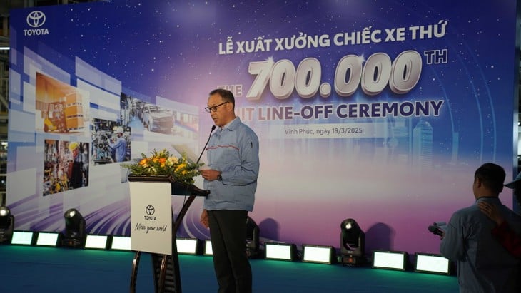 Toyota Viet Nam lap ky luc voi 700.000 chiec oto xuat xuong