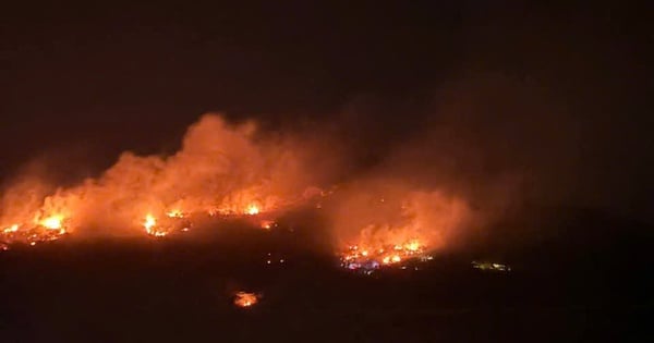 There is a big fire at Tau mountain, where there is rumored to be a "4,000-ton gold mine"