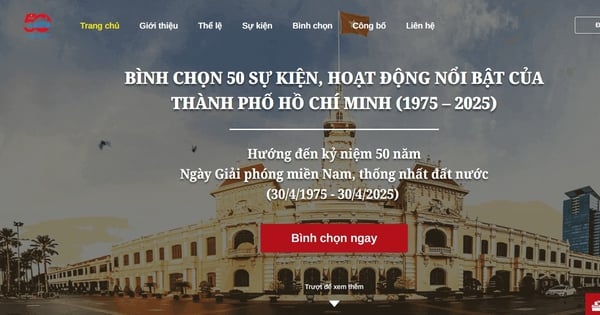 Giới thiệu bình chọn 50 sự kiện, hoạt động nổi bật của Thành phố