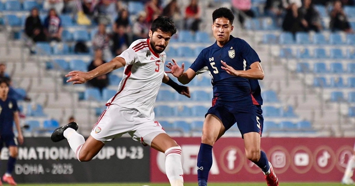 U23 Thailand failed in the opening match of Doha Cup 2025