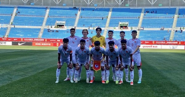 Conceding a goal in extra time, U22 Vietnam regrettably lost 3 points against Korea