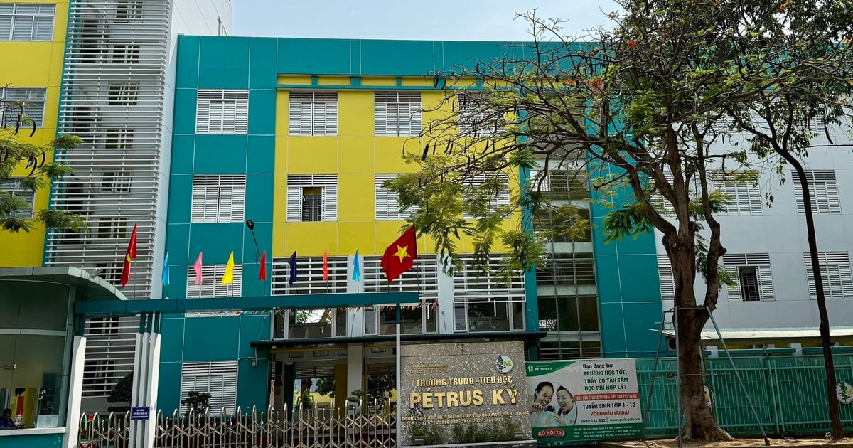 Binh Duong: La escuela Petrus Ky deja de sondear a los padres que trabajan como funcionarios públicos