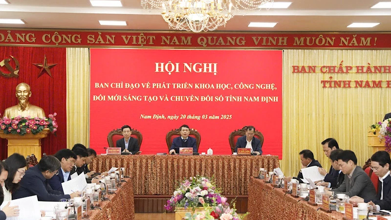 Nam Định quyết tâm tạo đột phá trong thực hiện Nghị quyết số 57-NQ/TW