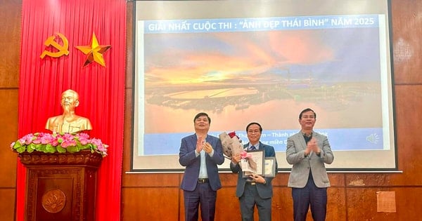 Cérémonie de remise des prix du concours « Belle photo de Thai Binh »