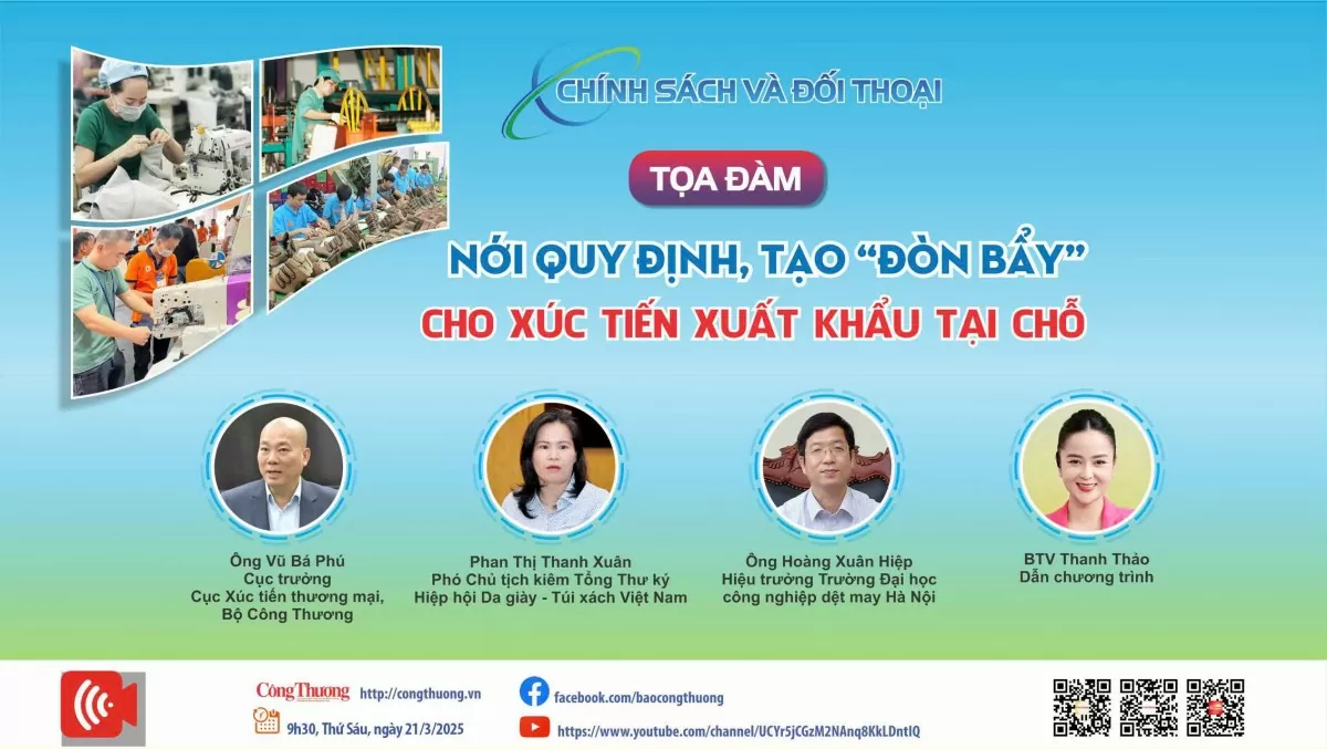 Tọa đàm xúc tiến xuất khẩu tại chỗ