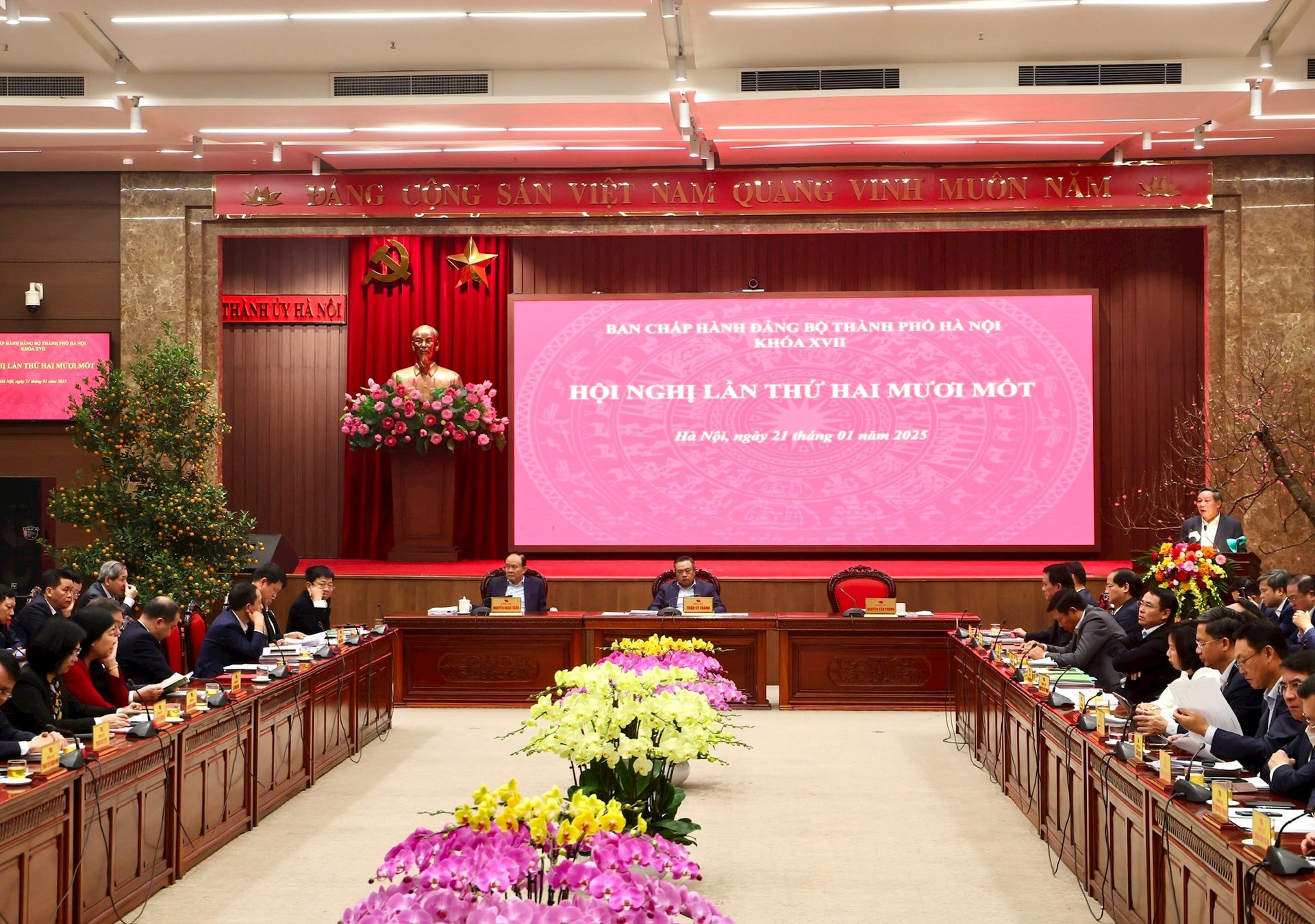 会議の様子。写真：Viet Thanh