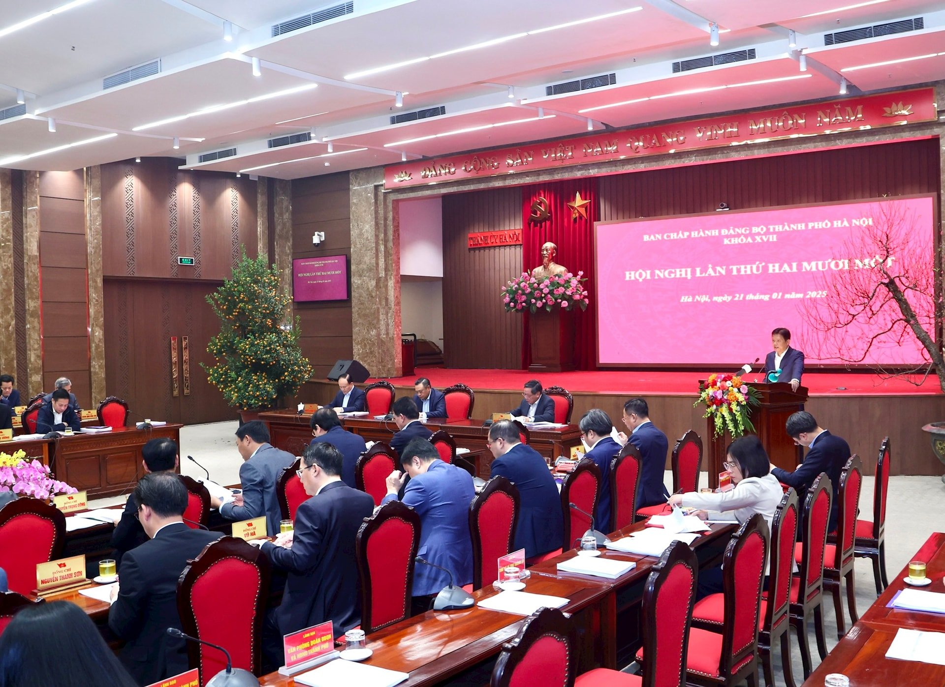 会議の様子。写真：Viet Thanh