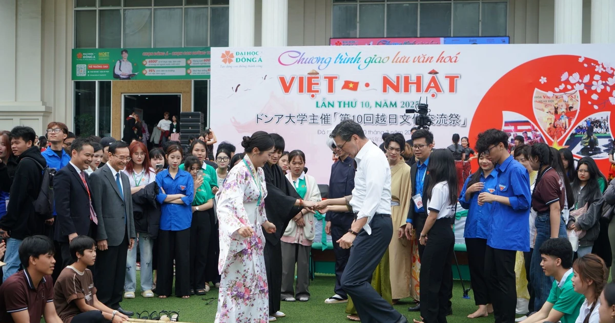 Danang-Schüler lernen etwas über die japanische Kultur