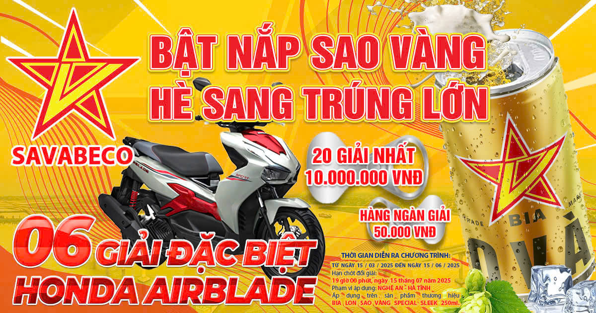 Promotion program "Open Sao Vang - Summer is coming, win big" - Golden opportunity for customers