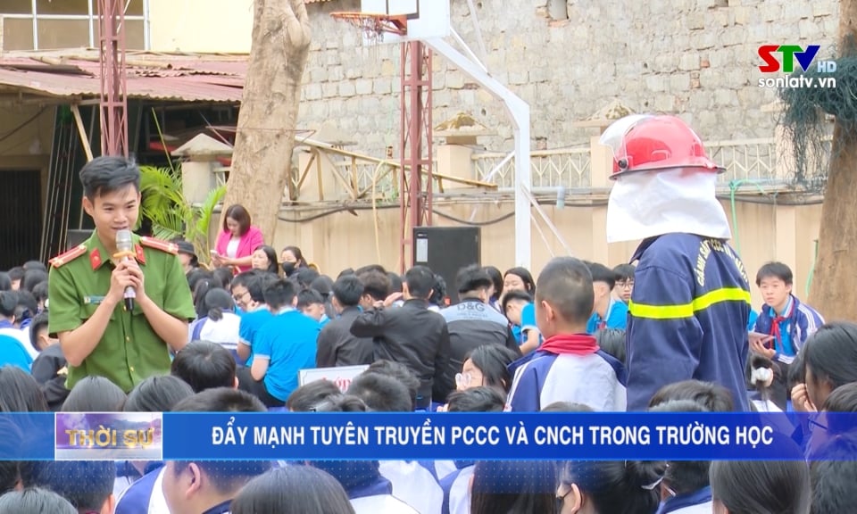 Đẩy mạnh tuyên truyền PCCC và CNCH trong trường học