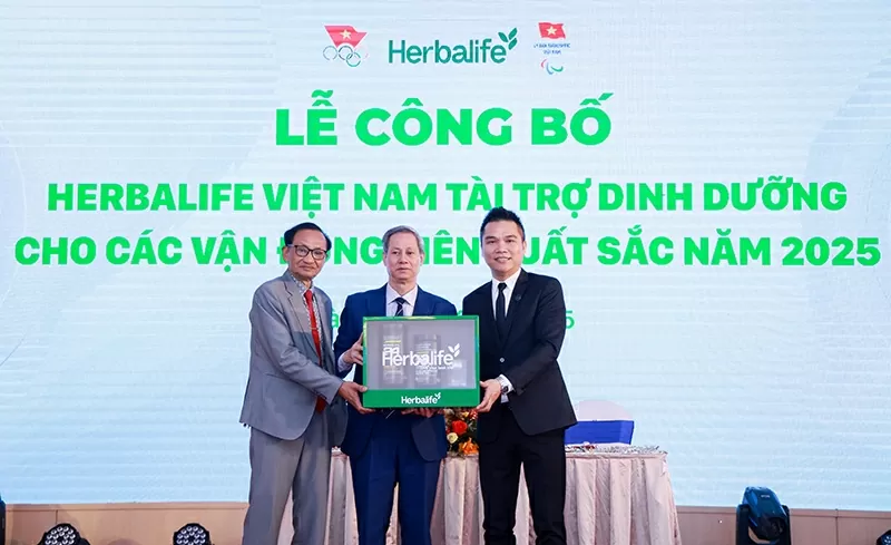 Herbalife Việt Nam tài trợ sản phẩm dinh dưỡng cho các vận động viên xuất sắc Việt Nam trong năm 2025