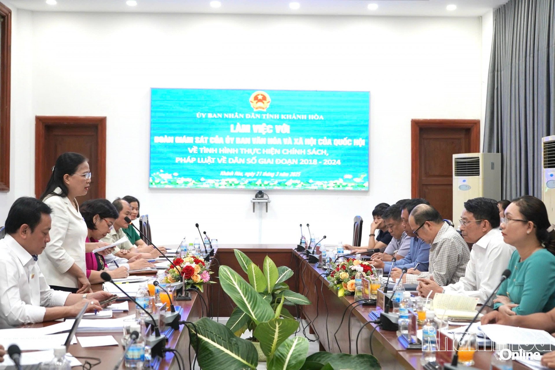 Commission de la culture et de la société de l'Assemblée nationale : Supervision à Khanh Hoa de la mise en œuvre des politiques et des lois démographiques