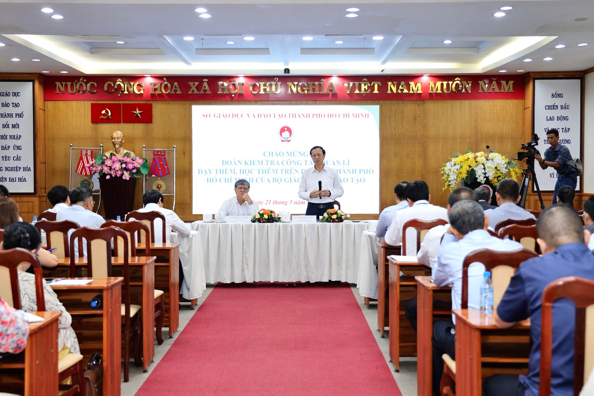 Ministry of Education and Training inspects the implementation of Circular 29 in Ho Chi Minh City