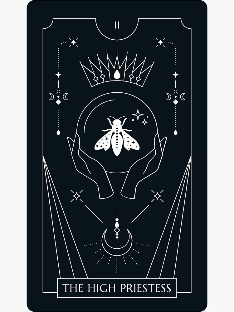 The High Priestess Tarot Card