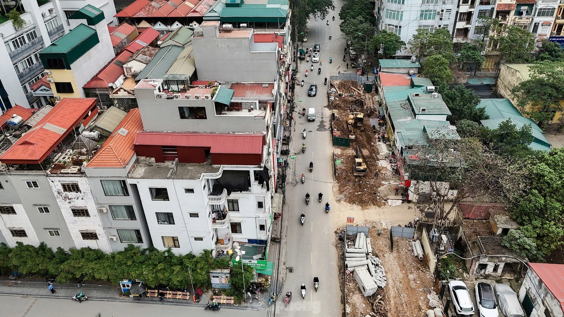 Comment se déroule actuellement le projet d'agrandissement de la rue Nguyen Tuan, d'une valeur de près de 400 milliards de VND ? photo 10