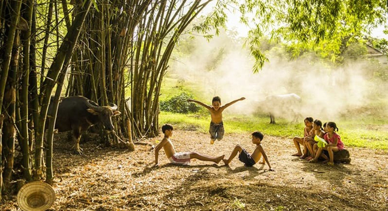 Mi infancia - Periódico electrónico de Quang Binh