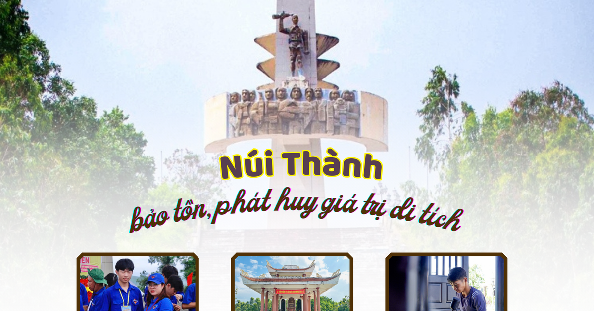 Núi Thành bảo tồn, phát huy giá trị di tích gắn với giáo dục thế hệ trẻ