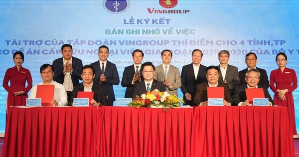 Vingroup tài trợ 1.000 tỷ đồng cho "Đề án cấp cứu ngoại viện cấp quốc gia'