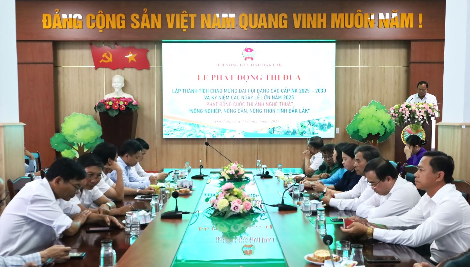 Hội Nông dân tỉnh Đắk Lắk phát động thi đua năm 2025