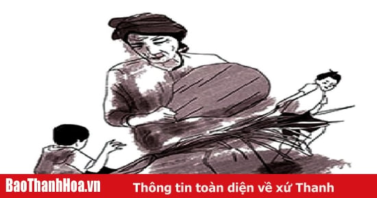 Chiếc quạt mo cau và bài học tiết kiệm điện từ bà