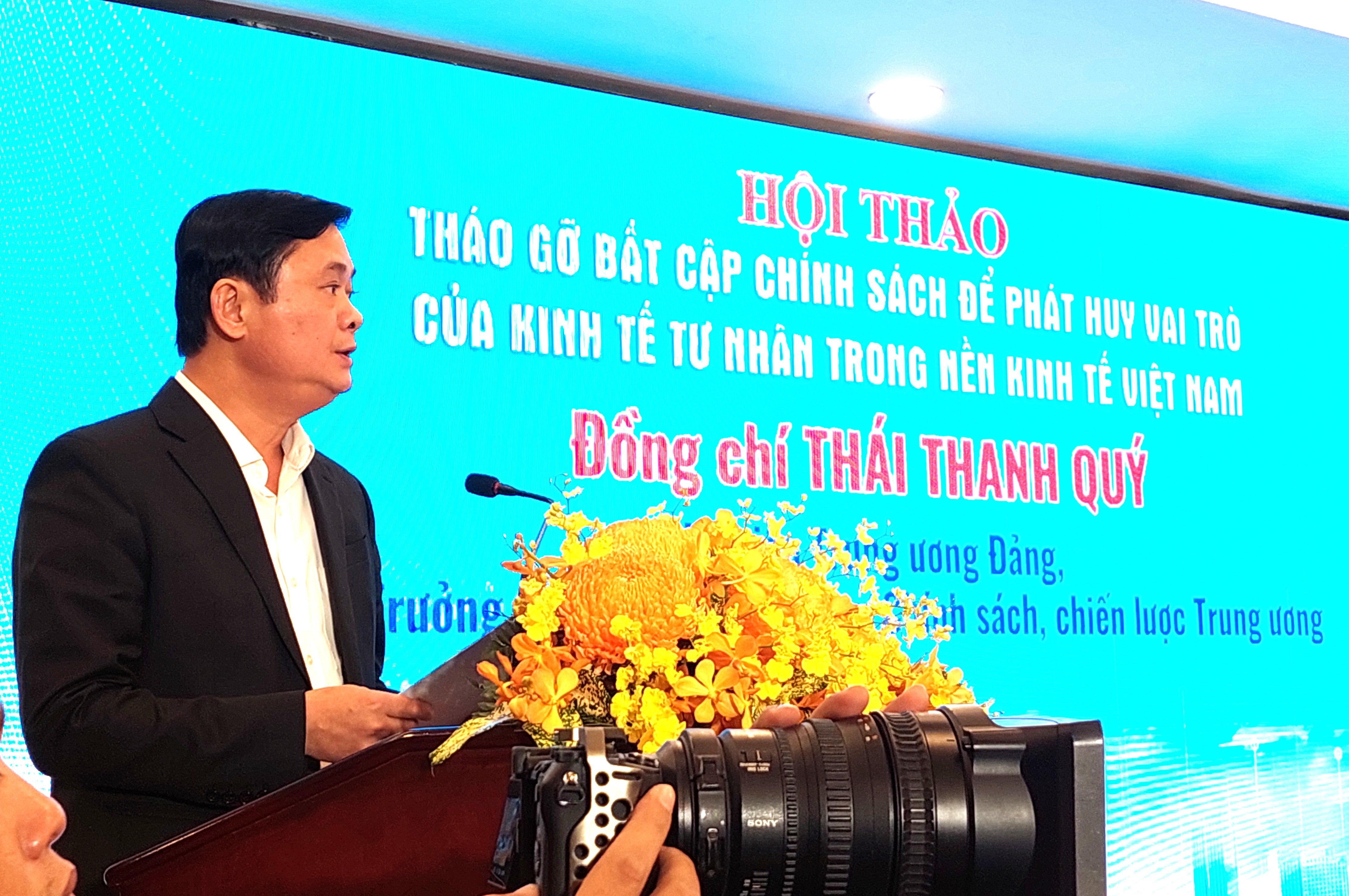 ông Thái Thanh Quý, Phó Trưởng Ban Thường trực Ban Chính sách, Chiến lược Trung ương