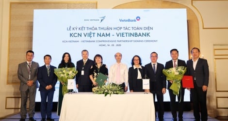 Vietnam Industrial Park ลงนามข้อตกลงความร่วมมืออย่างครอบคลุมกับ VietinBank