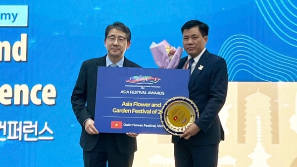 Da Lat received 2 Asian awards for Flower Festival