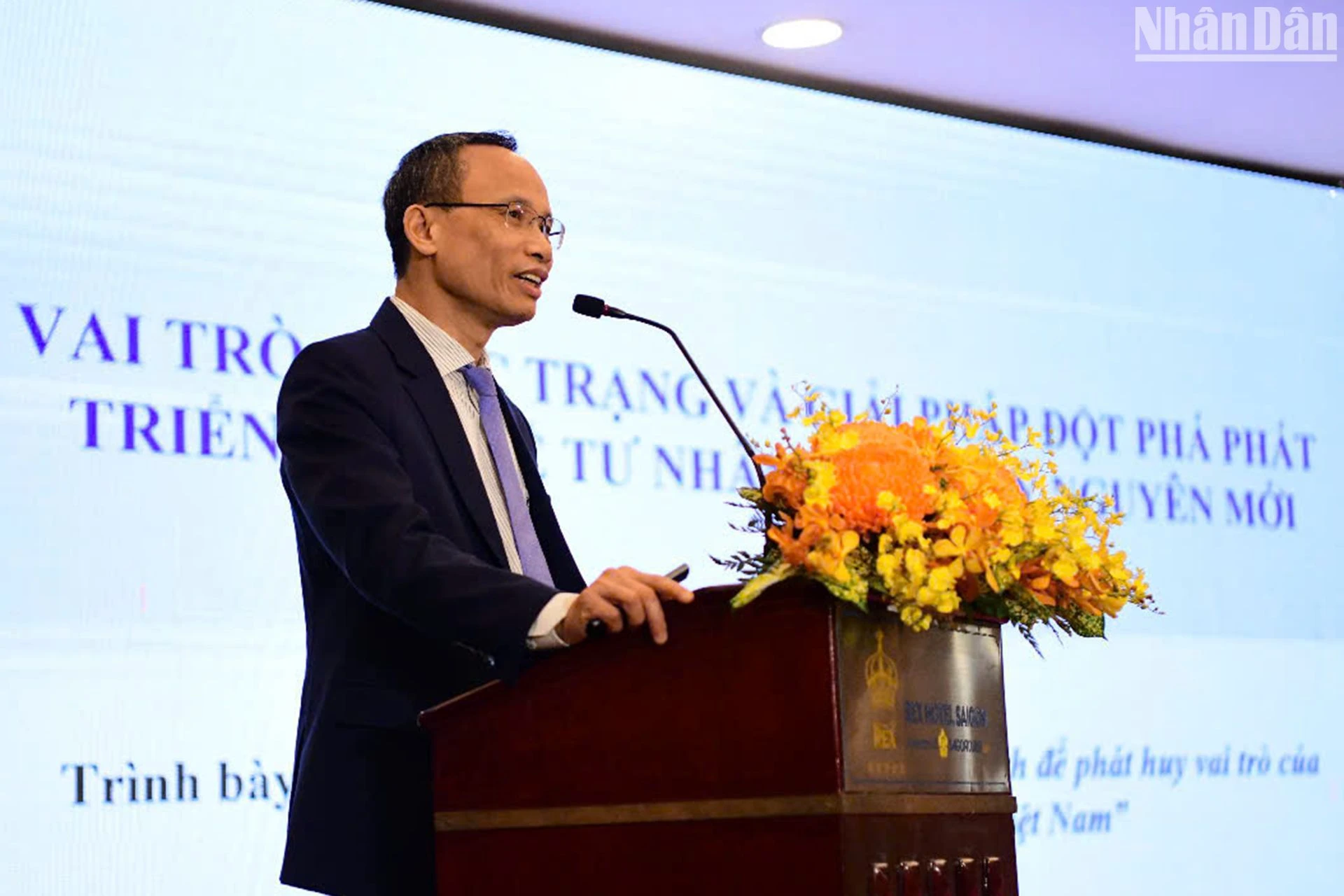 Workshop „Beseitigung politischer Defizite zur Förderung der Rolle der Privatwirtschaft in der vietnamesischen Wirtschaft“ Foto 4