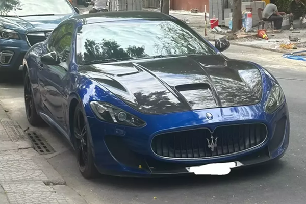 Minh Nhua's Maserati GranTurismo worth over 9 billion VND suddenly reappears