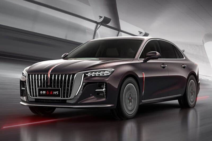 Hongqi H5 PHEV cua Trung Quoc lo dien, 