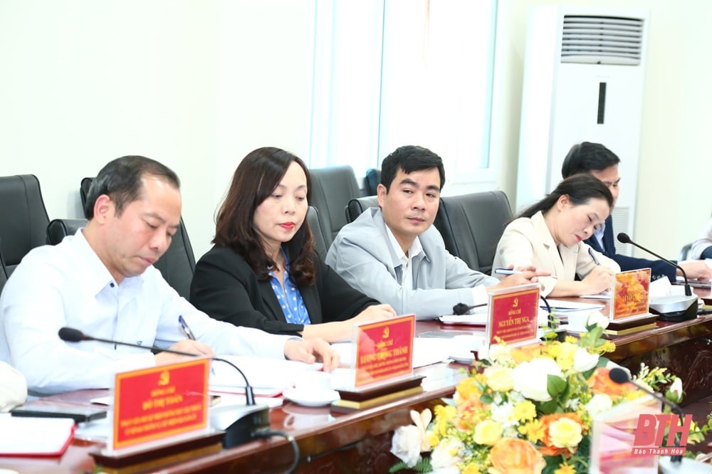 The second conference of the Party Executive Committee of Thanh Hoa Provincial Party agencies, term 2020-2025