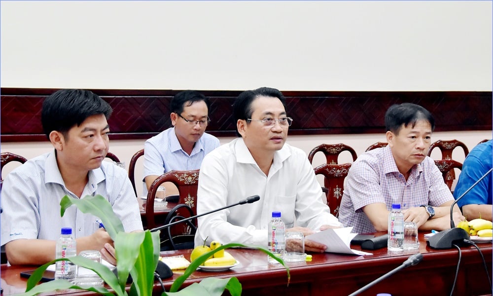 El vicepresidente del Comité Popular Provincial, Nguyen Quynh Thien, recibió y trabajó con Nuriflex Group