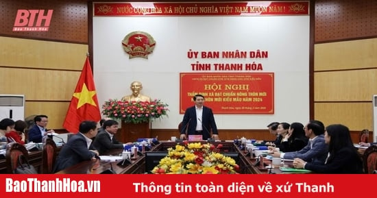 Xét công nhận 2 xã NTM và 1 xã NTM kiểu mẫu